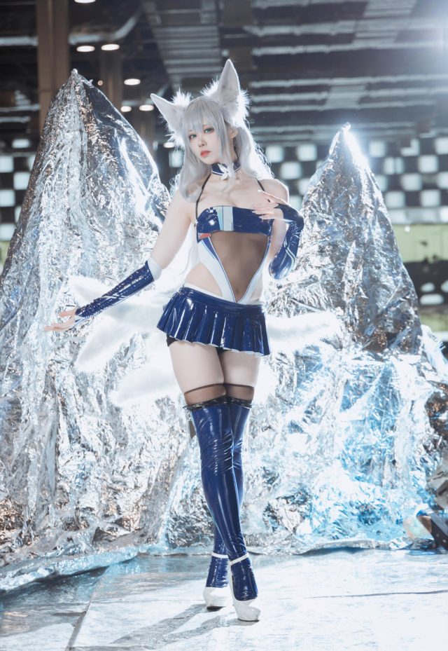 女神安食Ajiki变身不同角色，诠释COSPLAY的无限魅力！