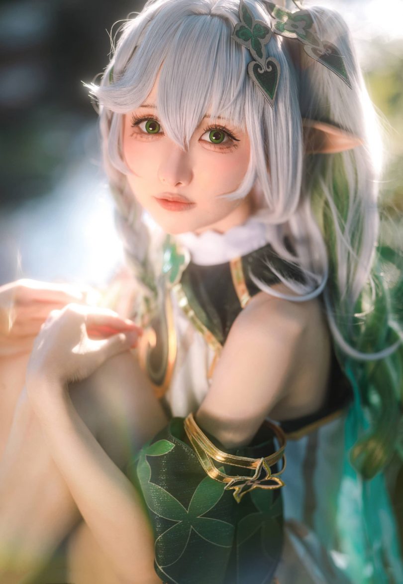 《原神》纳西妲COSPLAY：紫氯氯的精湛技艺让你爱上二次元！