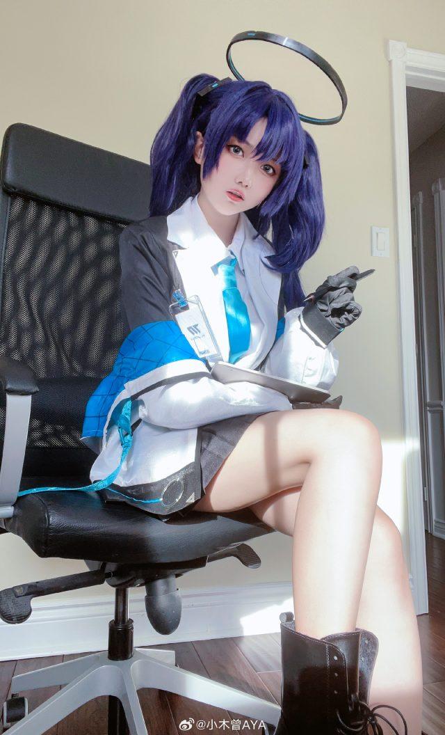 [蔚蓝档案]小木曾AYA cos早濑优香，可爱与cosplay技巧的完美融合