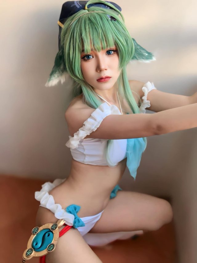 Coser Eve_Gafi化身“崩坏：星穹铁道”霍霍，性感且超级可爱