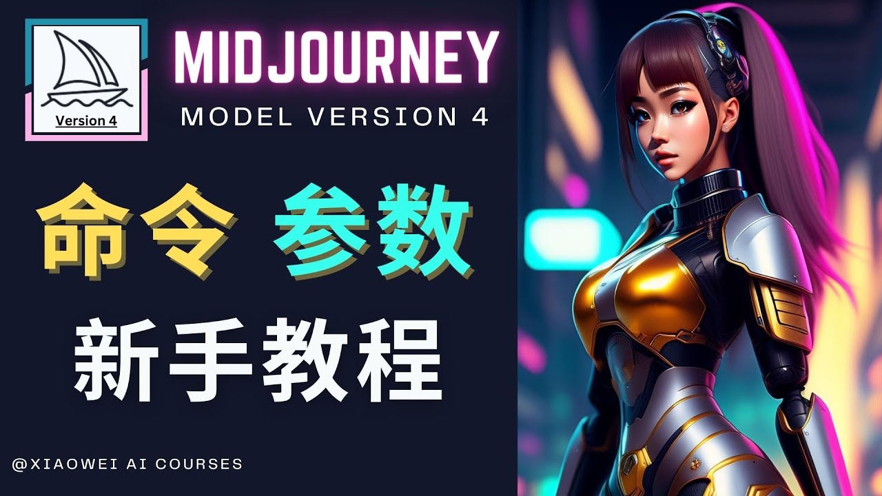 Midjourney新手入门教程，轻松创作顶级图像，命令参数-新手教程3036 作者:福缘创业网 帖子ID:98653