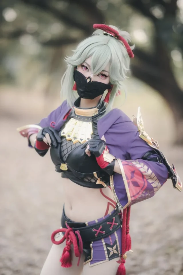 穿越屏幕的忍者：泰国coser Yuyah_Yuri化身性感酷帅的久岐忍