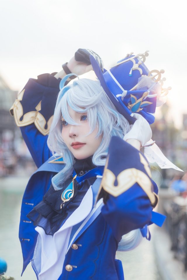 原神COSPLAY：泰国coser Best_Pensupak化身漂亮优雅的芙宁娜