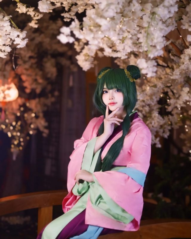 幻彩绽放：coser Noey_Pejrapon完美演绎药屋少女猫猫