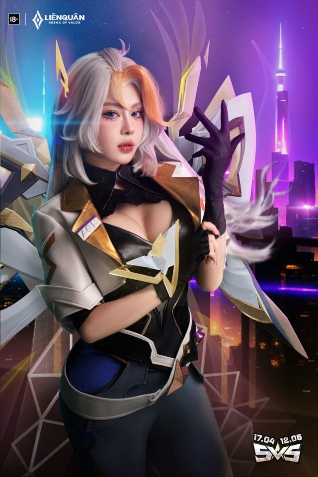 越南Tiktoker Ha Moi迷人的萝儿cosplay照片，俘虏了男粉丝的心