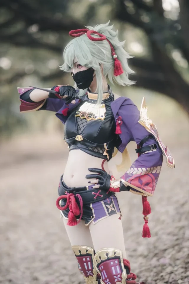 穿越屏幕的忍者：泰国coser Yuyah_Yuri化身性感酷帅的久岐忍