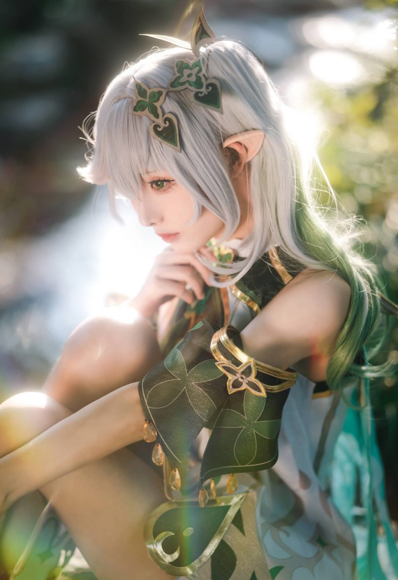 《原神》纳西妲COSPLAY：紫氯氯的精湛技艺让你爱上二次元！