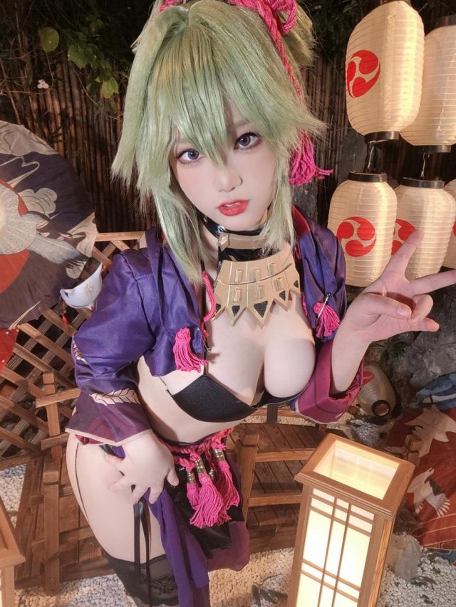 原神·久岐忍同人COS：七七娜娜子的COSPLAY技艺揭秘