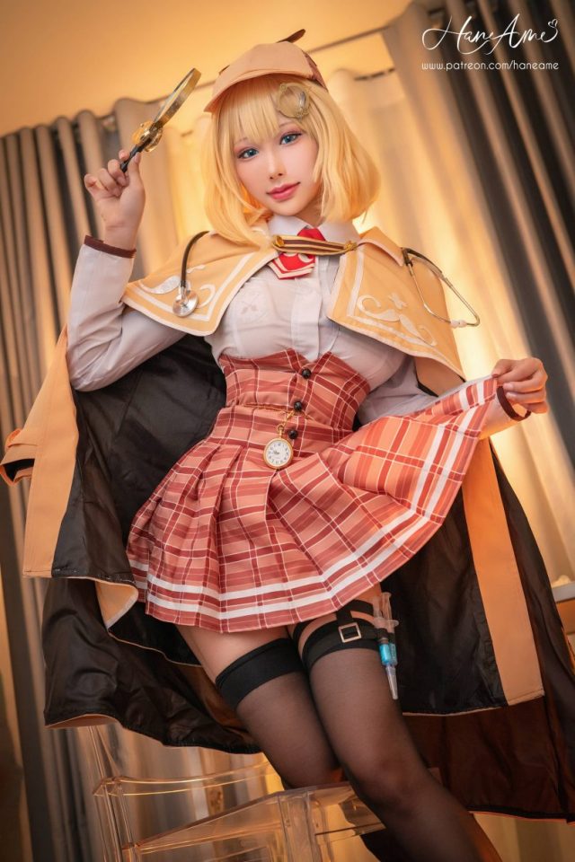 COSPLAY界超级巨星：雨波_HaneAme的COS才华与魅力